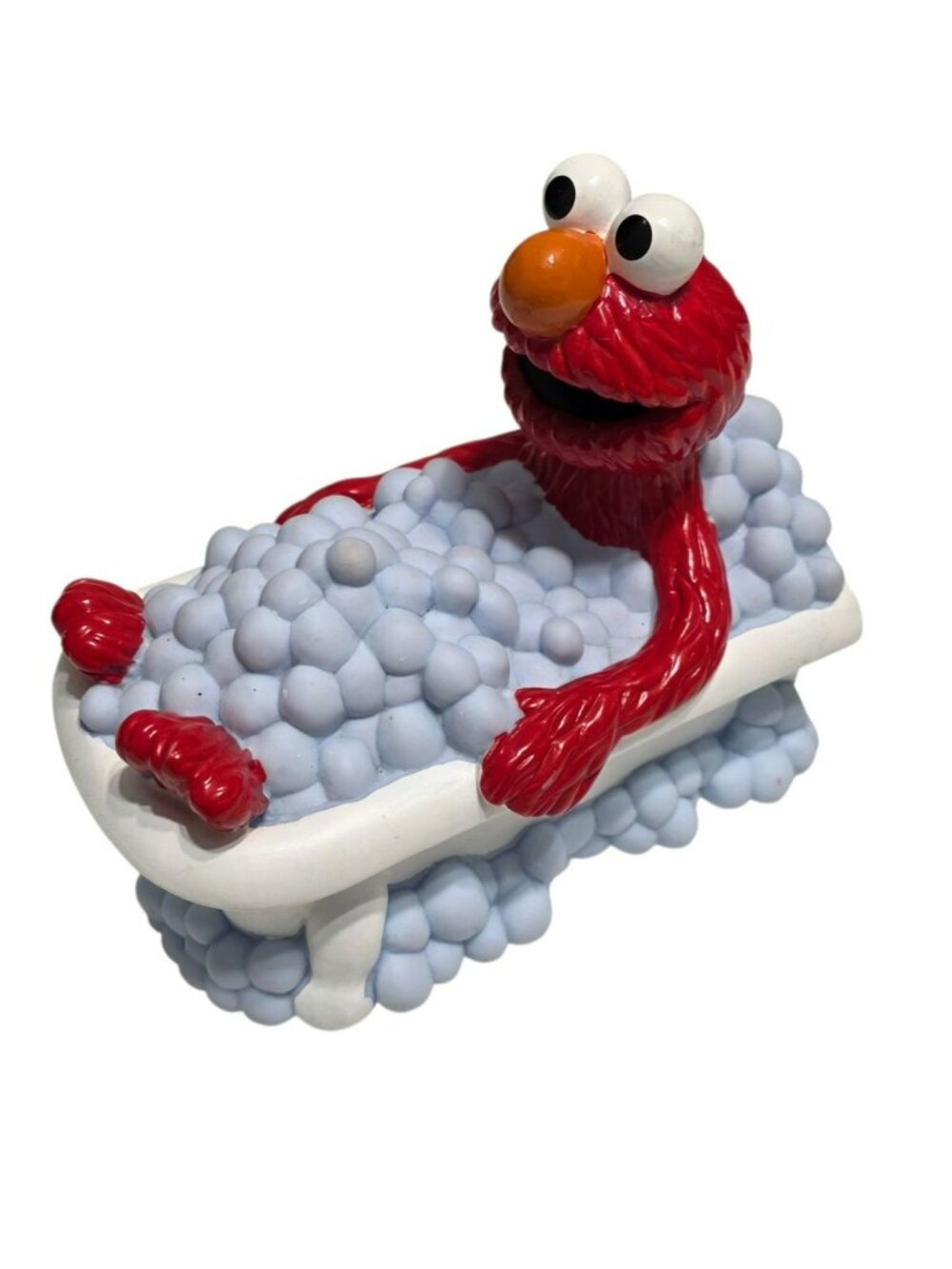 Elmo Bubble Bath Tub Spout Cover Faucet Guard Water Safety Soft Plastic Round